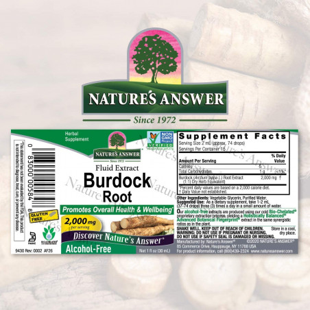 Nature's Answer - Burdock root Nature's Answer® - 2