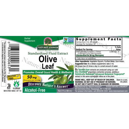 Nature's Answer - Olive leaf Nature's Answer® - 2