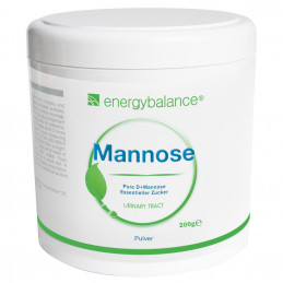 Mannose high purity powder, 200g EnergyBalance® - 1