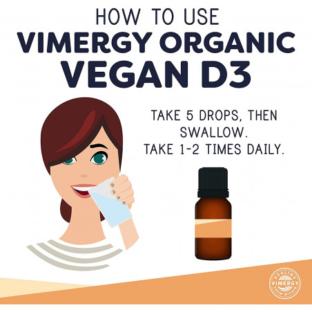 Organický vegan D3 Vimergy® - 2