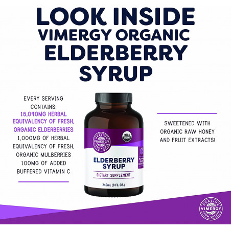 Vimergy - Organic Elderberry Syrup Vimergy® - 3