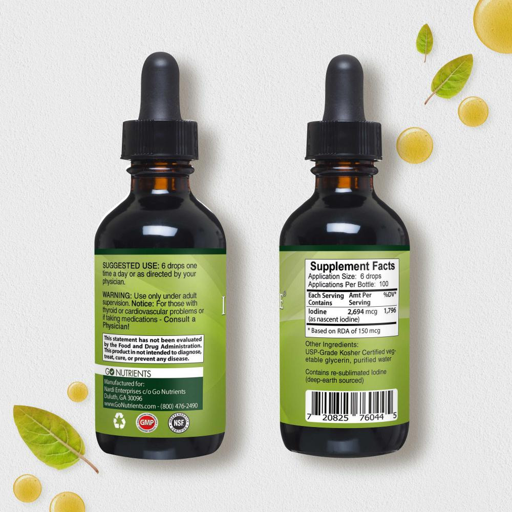 Iodine Edge®, Go Nutrients