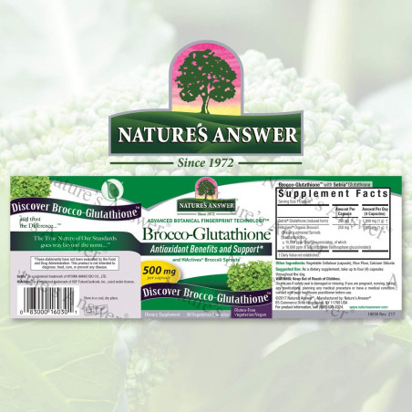 Brocco-Glutathione 60, Nature's Answer Nature's Answer® - 2