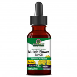 Mullein Flower Ear Oil, Nature's Answer - 1