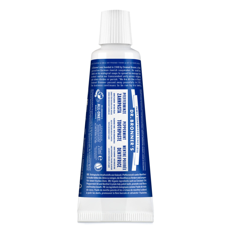 All-one Toothpaste Peppermint 105ml, Dr. Bronner's