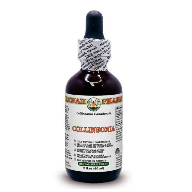 Корень коллинсонии канадской 120 мл (Collinsonia Canadensis), Hawaii Pharm