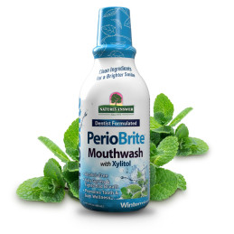 PerioBrite® Natural Mouthwash AF Winter Mint, Nature's Answer