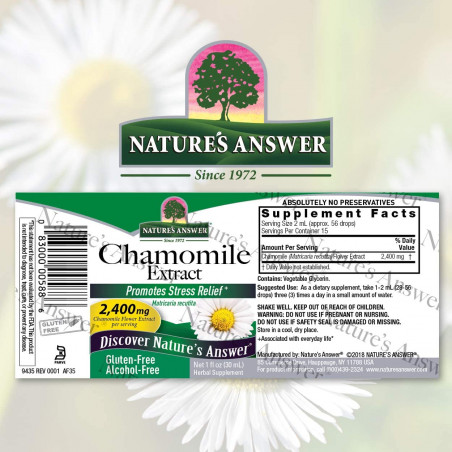 Nature's Answer - Extrait de camomille Nature's Answer® - 2