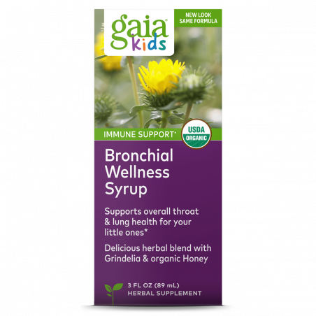 Gaia Herbs - GaiaKids ® Bronchiální wellness sirup Gaia Herbs® - 2