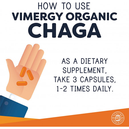 Vimergy - Cápsulas de Chaga Vimergy® - 2