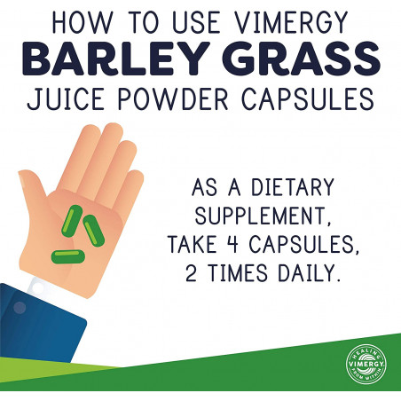Vimergy - Barleygrass Juice - Capsules Vimergy® - 2