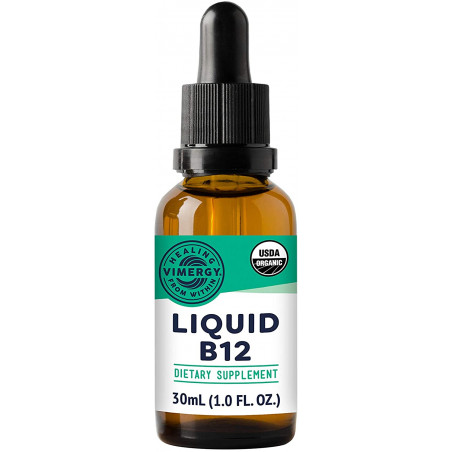 Витамин B12, органическая жидкость B12 - 30 мл Vimergy® - 1