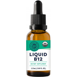 B12 -vitamin, szerves B12 -folyadék - 115 ml Vimergy® - 1