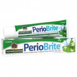 Periobrite toothpaste CoolMint, Nature's Answer