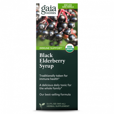 Gaia Herbs - černý bezový sirup Gaia Herbs® - 2
